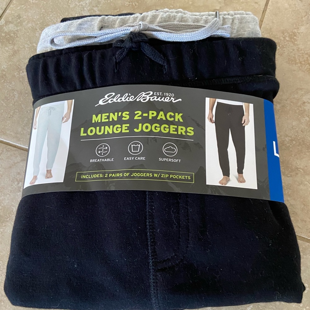 Never warn Eddie Bauer 2 pack